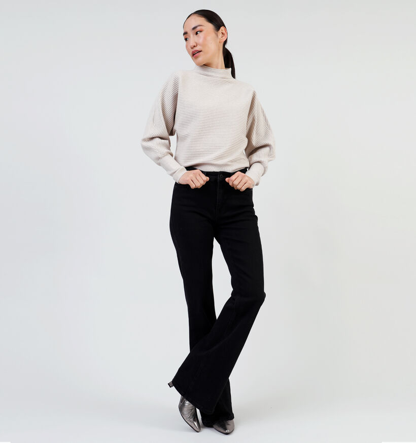 Expresso Batwing Sleeves Beige Trui voor dames (351058)