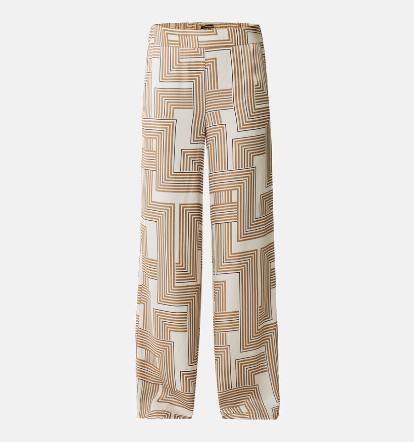 Mexx Bruine Wijde broek voor dames (353211)