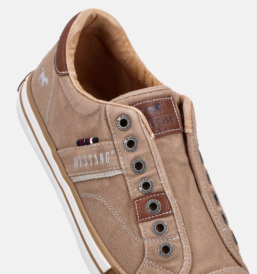 Mustang Chaussures &agrave; enfiler en Marron pour hommes (372965)