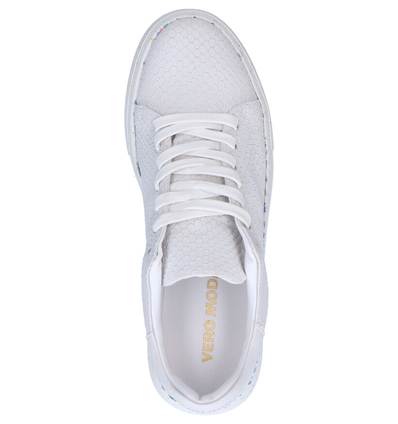 Vero Moda VMemmie Witte Veterschoenen in kunstleer (269110)