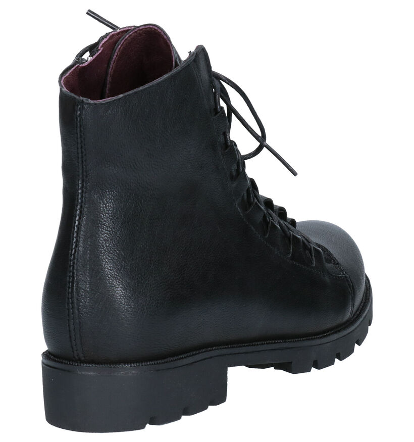 Brako Anatomics Zwarte Boots in leer (261195)