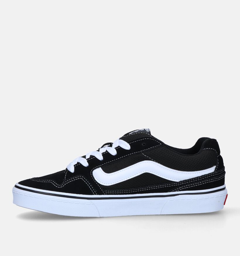 Vans Caldrone Baskets de skate en Noir pour hommes (328145)