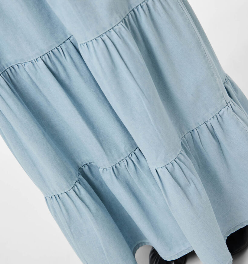 Pieces Tula Blauwe Maxi Rok voor dames (357382)