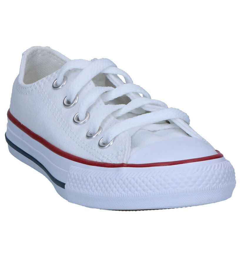 Converse Chuck Taylor All Star OX Baskets en Bleu en textile (266024)