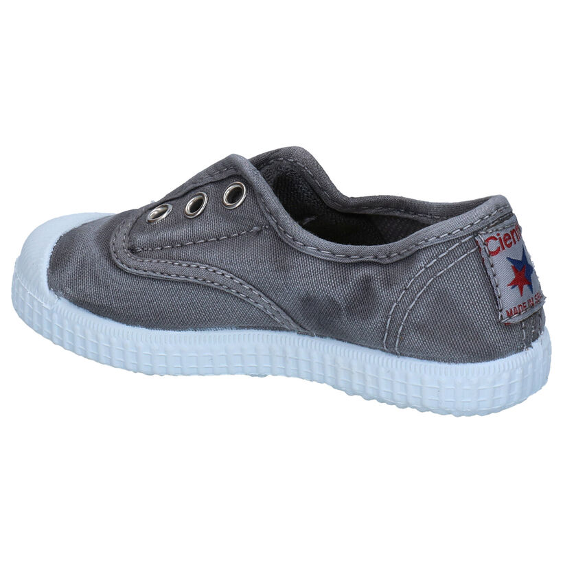 Cienta Blauwe Slip-ons voor jongens, meisjes (340020) - geschikt voor steunzolen