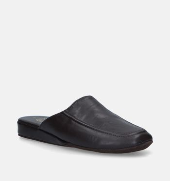 Arizona Pantoufles Noir/Marron