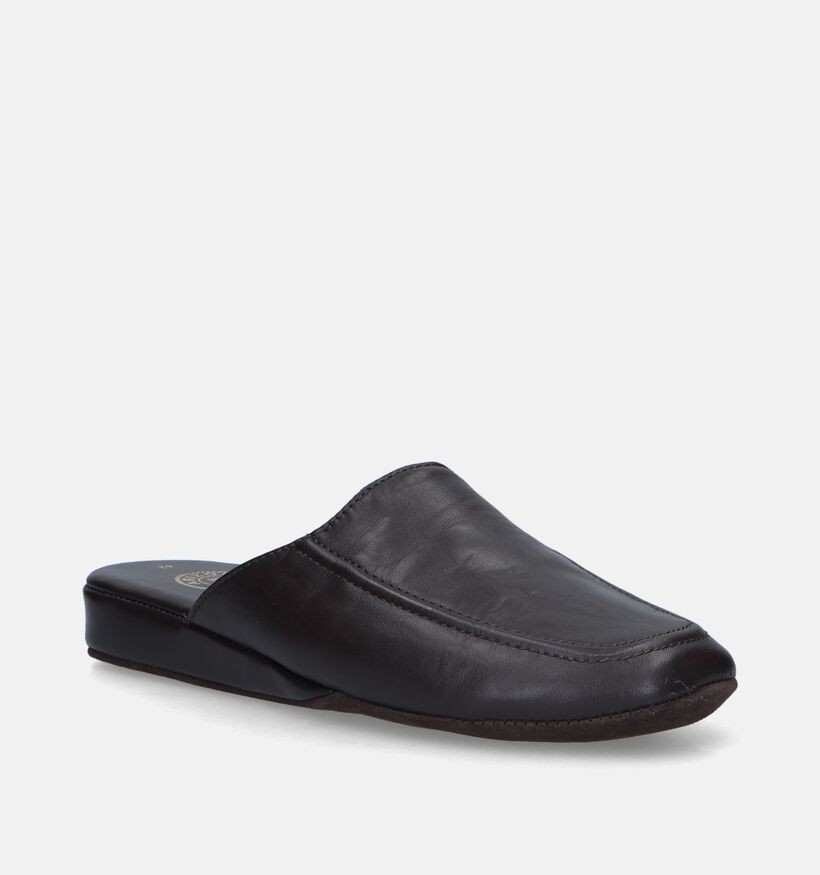 Arizona America Pantoufles en Marron pour hommes (286735)