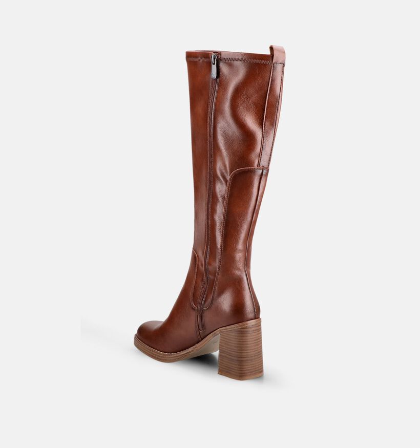 Marco Tozzi Cognac Lange Laarzen voor dames (379042)