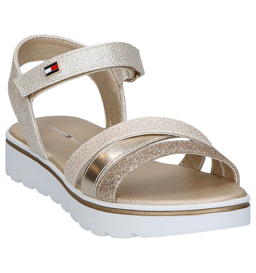 Tommy Hilfiger Sandales en Or en simili cuir (290056)