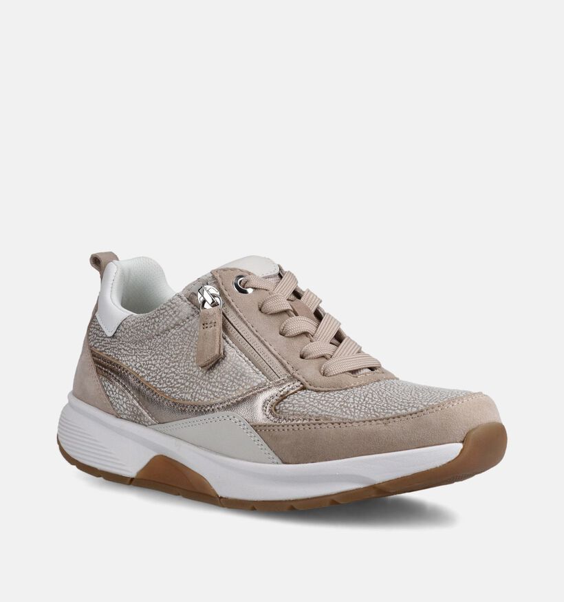 Gabor Rollingsoft Gouden Sneakers voor dames (369512) - geschikt voor steunzolen