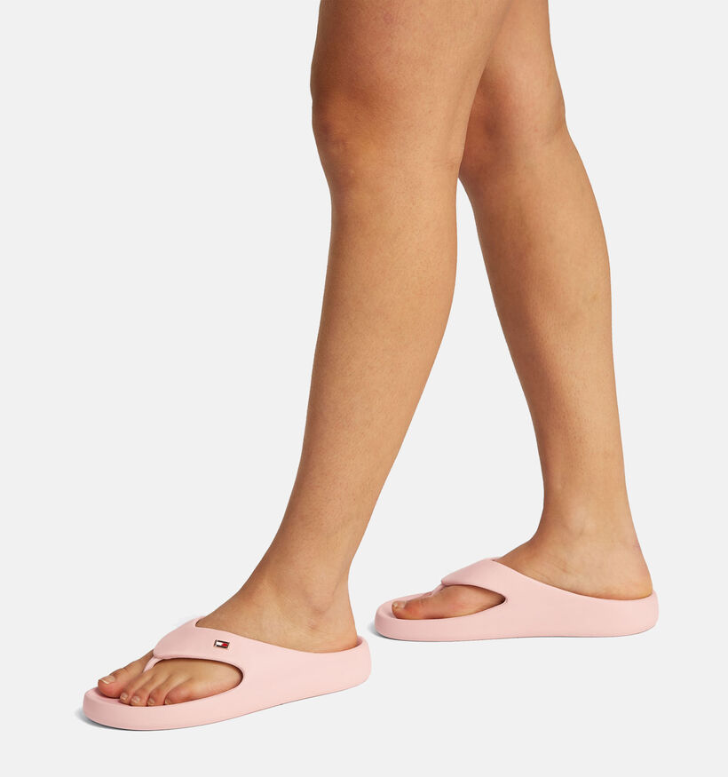 Tommy Hilfiger Comfort Beach Sandal Roze Teenslippers voor dames (352619)