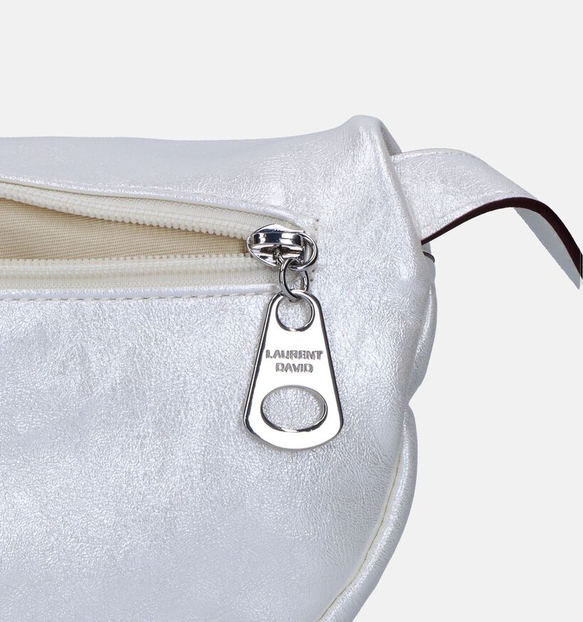 Laurent David Estee 008 Sac banane en Argent pour femmes (337104)