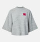 Pieces Niko Love Pull en Gris pour femmes (378377)