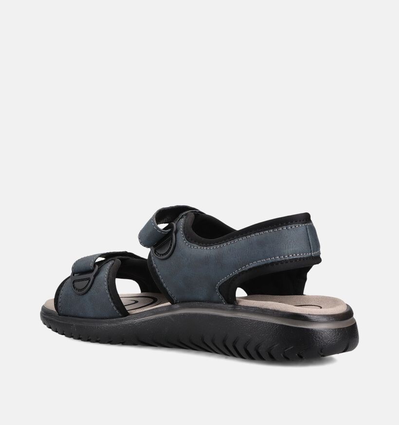 Rieker Sandales en Bleu pour hommes (370515)