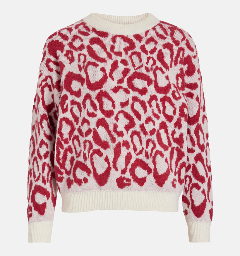 Vila Signe Pull en Rouge pour femmes (334976)