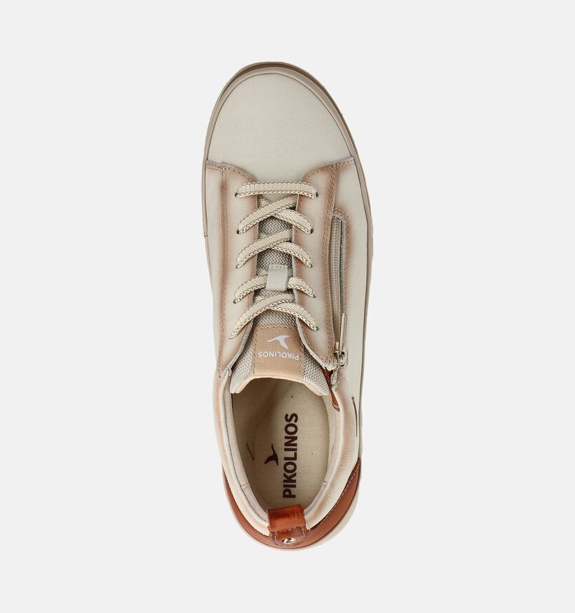 Pikolinos Vigo Chaussures à lacets en Écru pour femmes (363886) - pour semelles orthopédiques