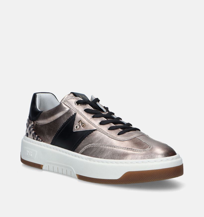 NeroGiardini Gouden Sneakers voor dames (347525) - geschikt voor steunzolen