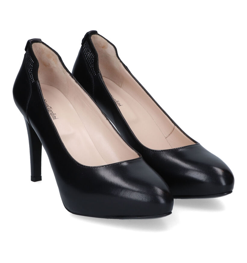 NeroGiardini Talons hauts en Noir en cuir (321508)
