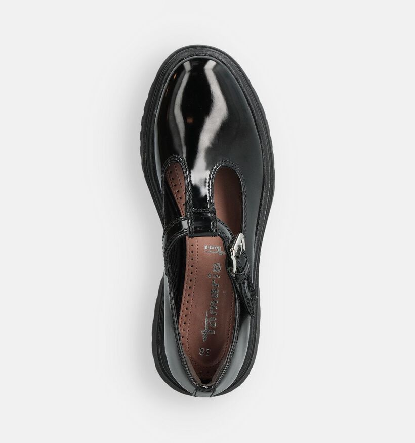 Tamaris Zwarte Loafers met Gesp voor dames (360631)