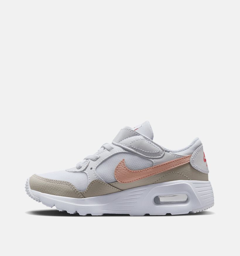 Nike Air Max SC Baskets en Blanc pour filles (350506)