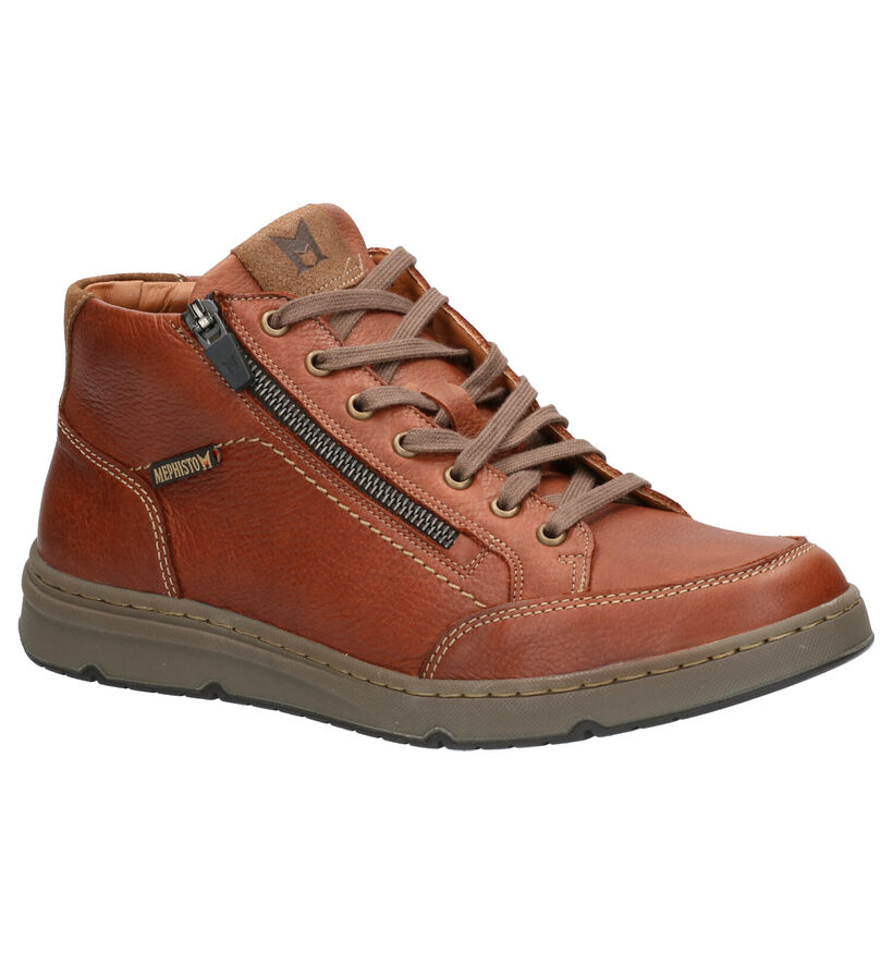 Mephisto Jules Cognac Hoge Schoenen in leer (259899)