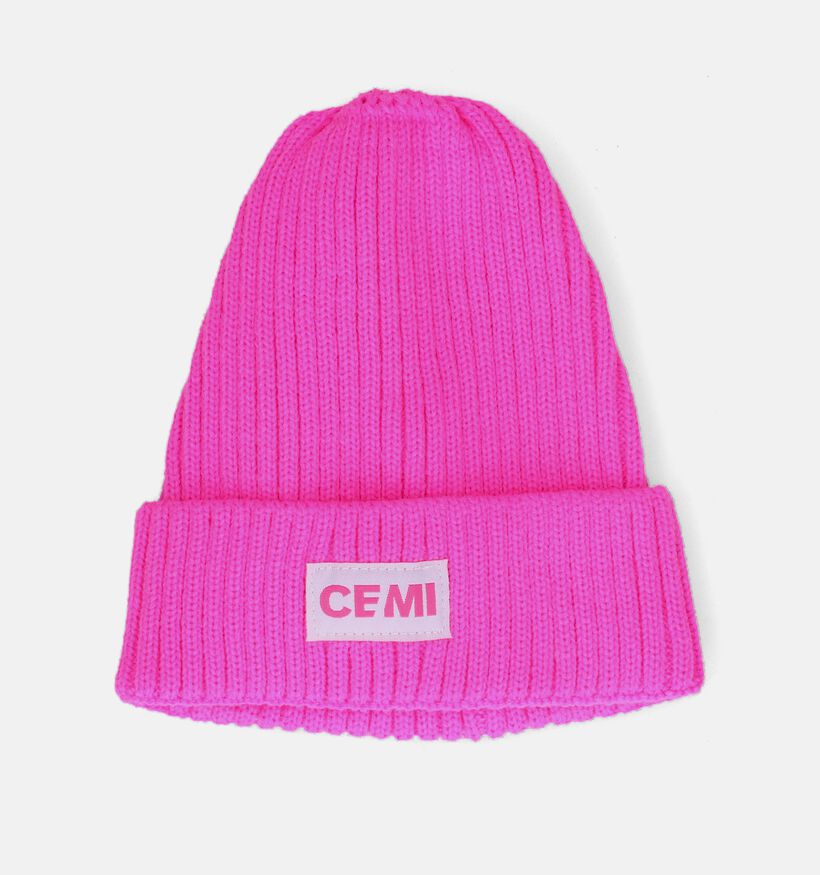 CEMI Bonnet en Fuchsia pour filles (350733)