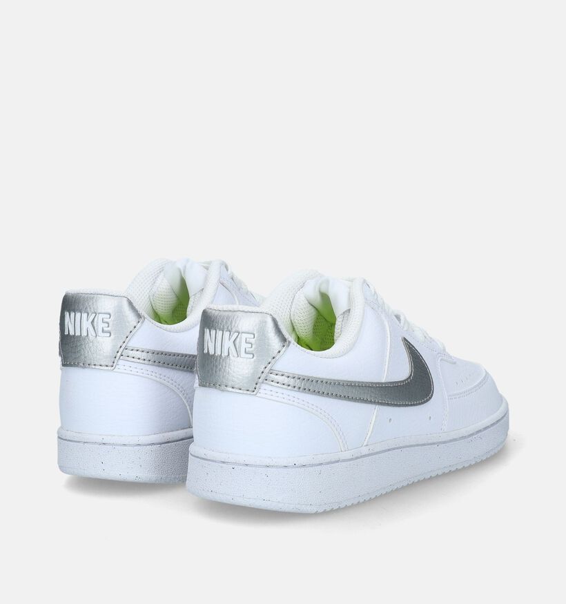 Nike Court Vision Low Next Nature Baskets en Blanc pour femmes (332411)