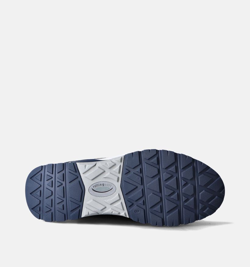 Pius Gabor Donkerblauwe Veterschoenen voor heren (354904) - geschikt voor steunzolen