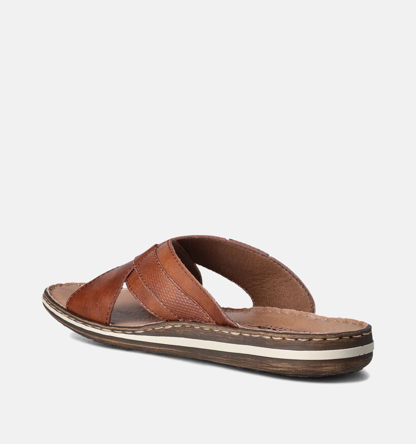 Rieker Cognac Slippers voor heren (354813)