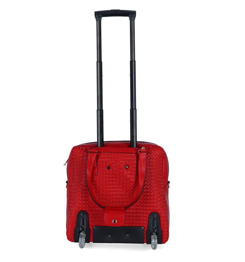 Olivia Lauren Nomada Sac à roulettes en Rouge pour femmes (333969)