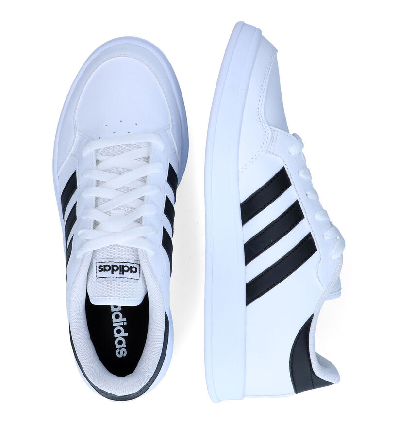 adidas Breaknet Baskets en Blanc pour hommes (308440)