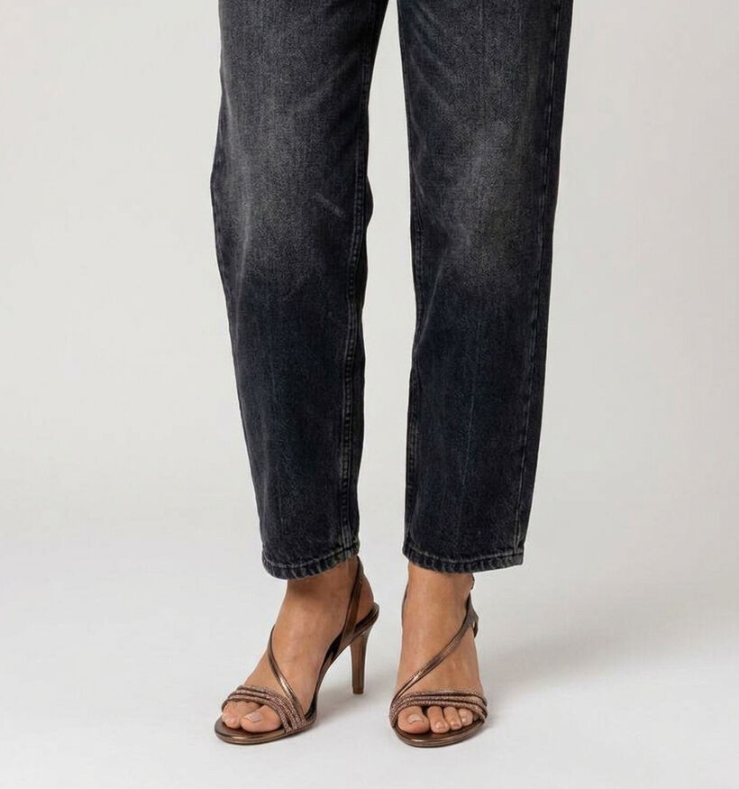 Tamaris Gouden Sandalen met hak voor dames (371790)