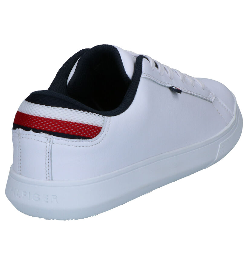 Tommy Hilfiger Essential Baskets en Blanc en cuir (252673)