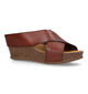 Hee Cognac Slippers voor dames (322720)