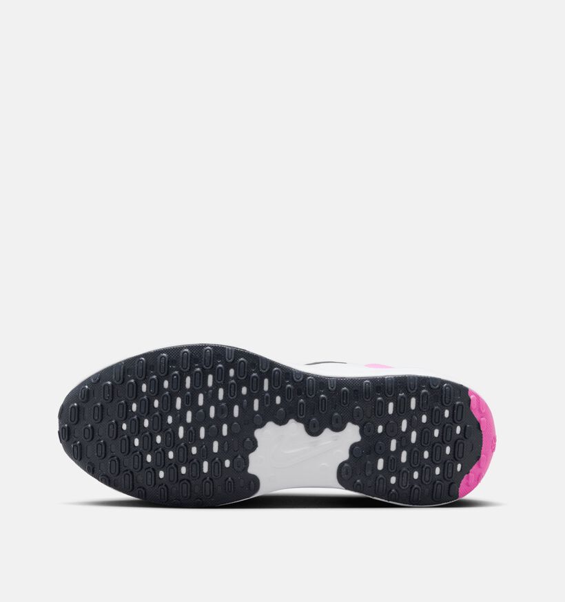 Nike Revolution 7 Witte Sneakers voor meisjes (357205) - geschikt voor steunzolen