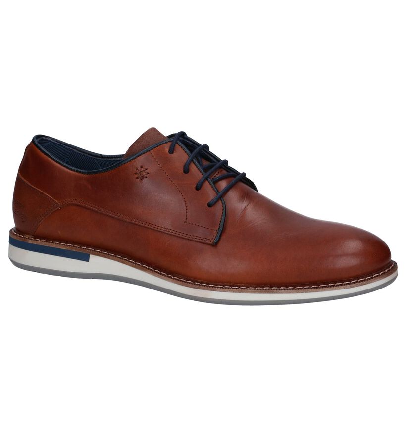 Bullboxer Chaussures habillées en Cognac en cuir (260614)