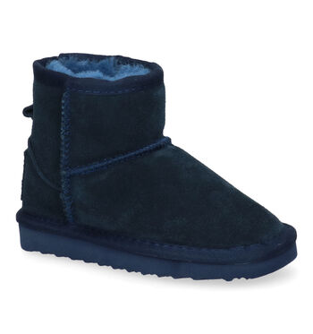 Bottes de neige bleu