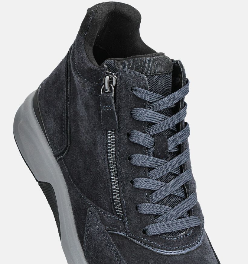 Gabor Rollingsoft Donkerblauwe Sneakers voor dames (363126) - geschikt voor steunzolen