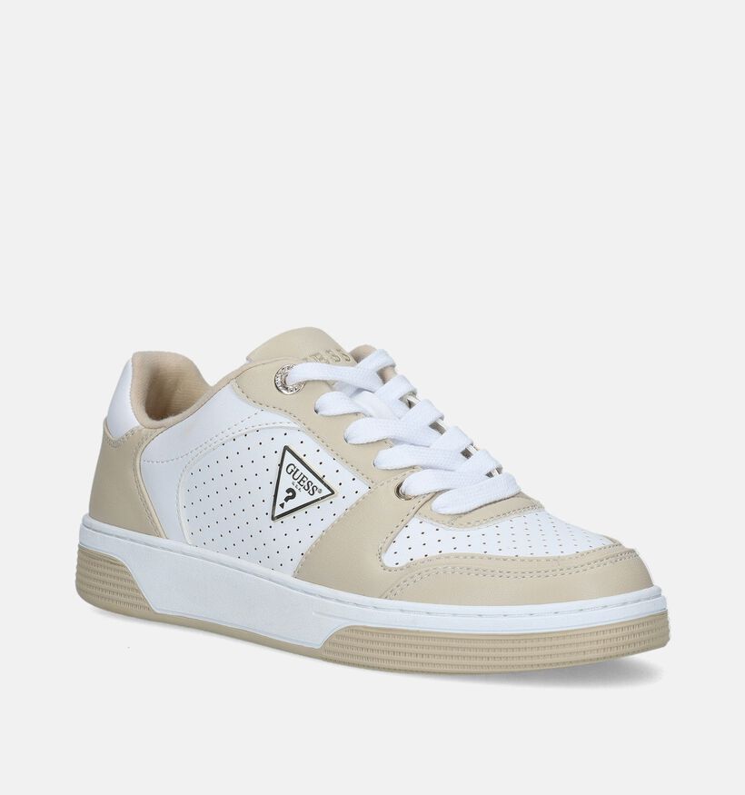 Guess Daiso Witte Sneakers voor dames (343175) - geschikt voor steunzolen