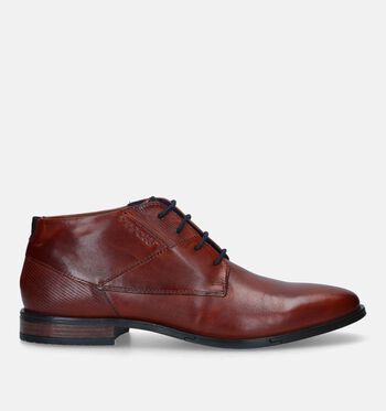 Geklede schoenen cognac