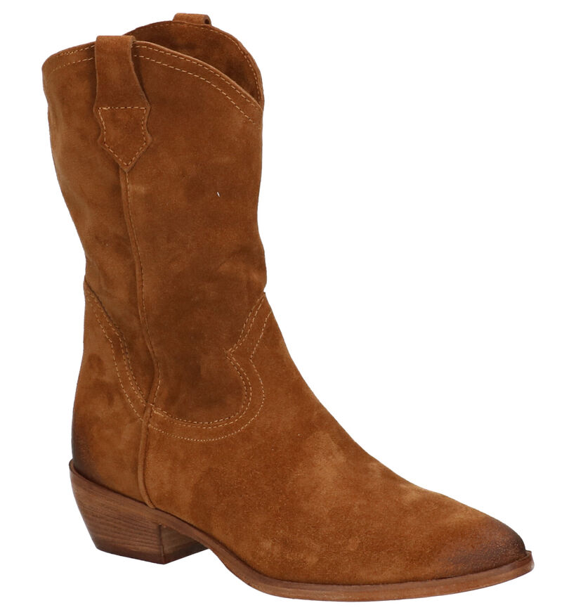 Curiosité Westernlaarzen Cognac voor dames (272909)