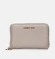Laurent David Nos 001 Porte-monnaie zippé en Beige pour femmes (351294)