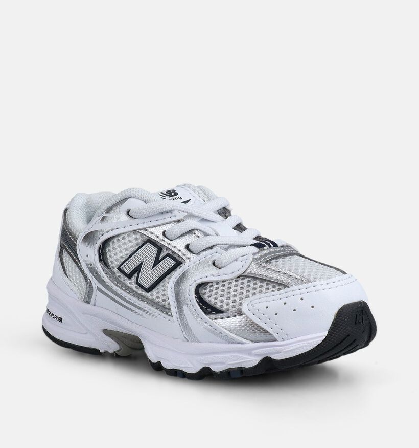 New Balance 530 Witte Sneakers voor meisjes (375128) - geschikt voor steunzolen