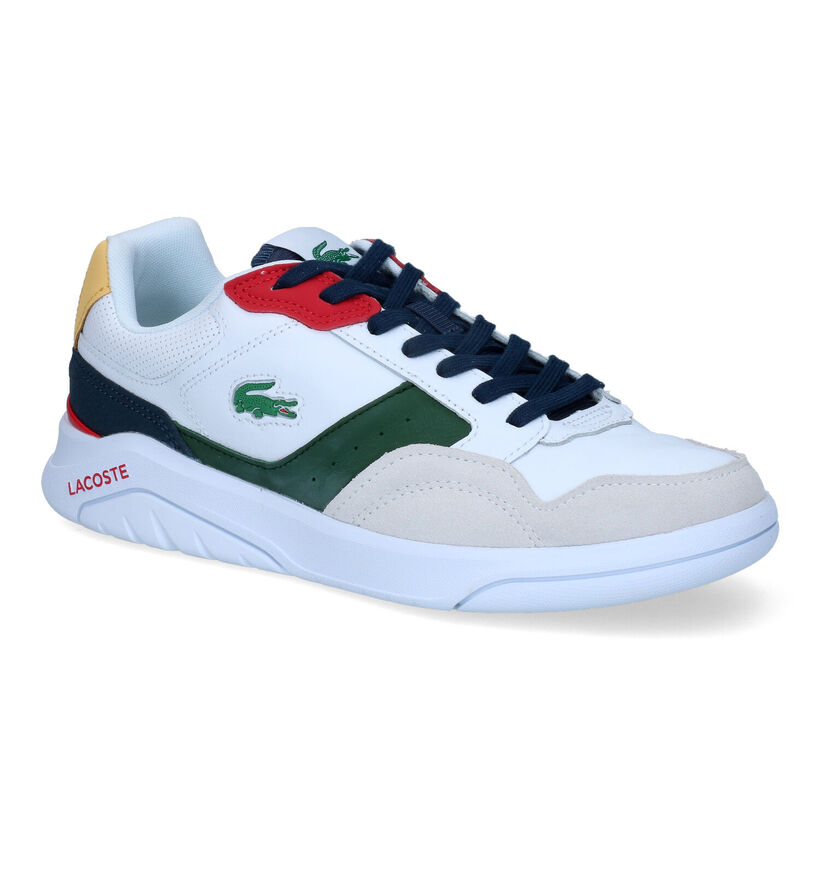 Lacoste Game Advance Luxe Witte Sneakers in kunstleer (305639)