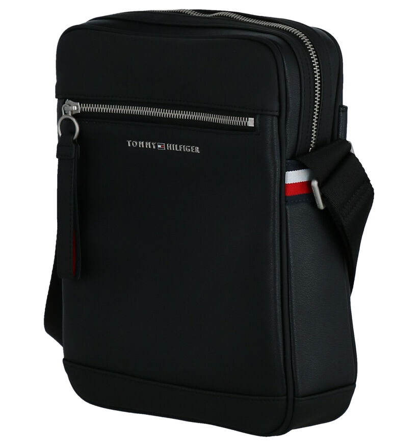 Tommy Hilfiger TH Metro Sac Porté Croisé en Noir en simili cuir (264605)