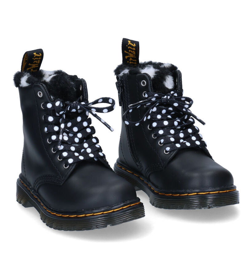 Dr. Martens 1460 Serena Bottines en Noir pour filles (294394)