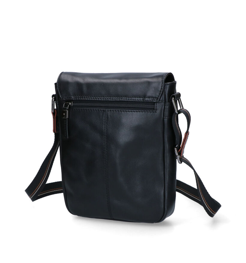 MicMacBags Zwarte Schoudertas voor heren (320202)