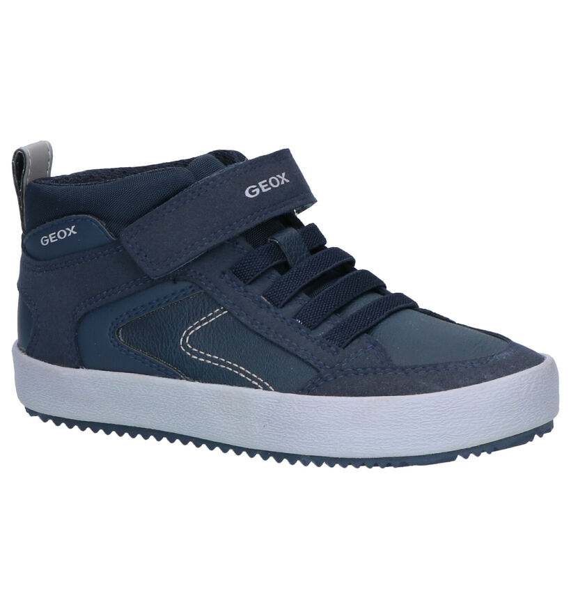 Geox Chaussures hautes en Bleu foncé en simili cuir (254508)
