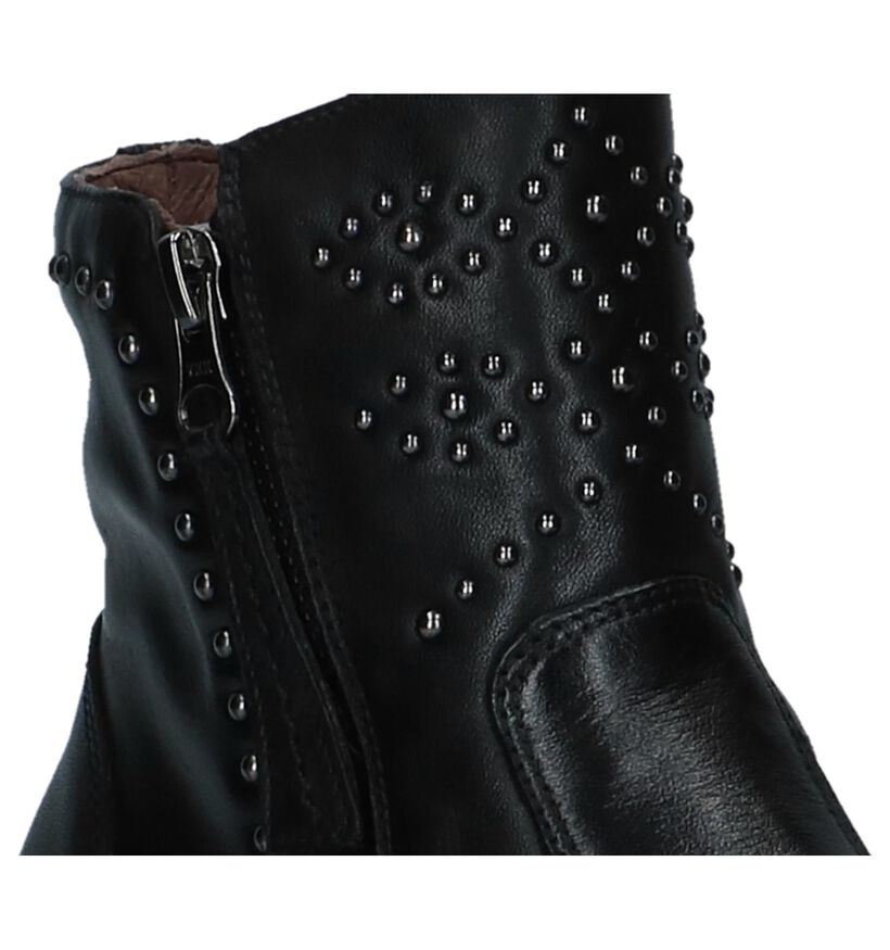 Zwarte Stoere Boots NeroGiardini met Studs in leer (226515)