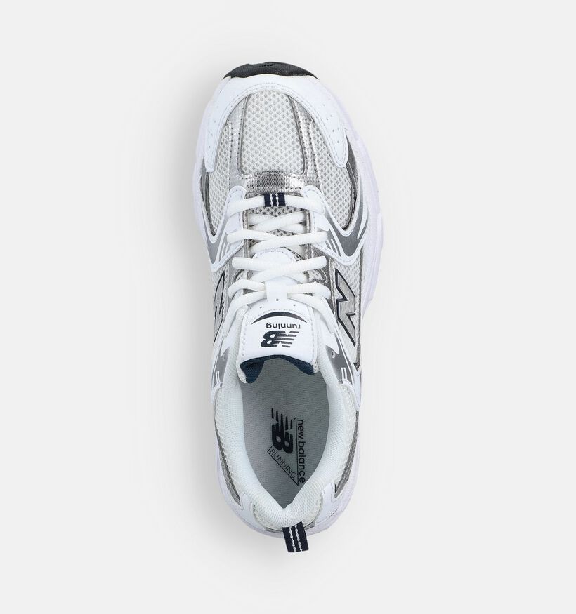 New Balance 530 Witte Sneakers voor meisjes (366190) - geschikt voor steunzolen